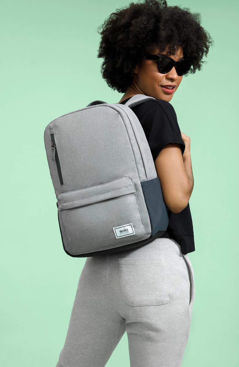 SOLO NEW YORK Re:cover Laptop Backpack, Alternate, color, Grey