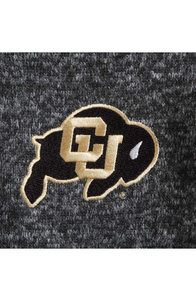 ANTIGUA Men's Antigua Black Colorado Buffaloes Fortune Half-Zip Sweatshirt, Alternate, color,