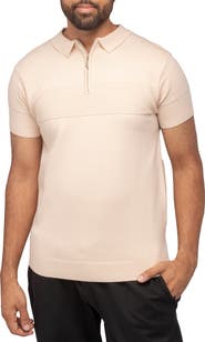 XRAY Zip Polo Sweater