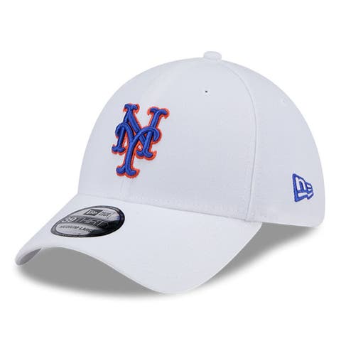 Men's New Era White New York Mets Evergreen 39THIRTY Flex Hat