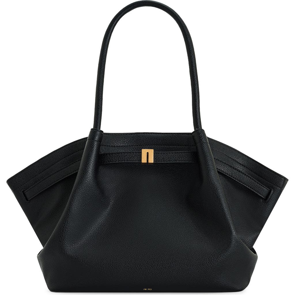 JW PEI Medium Hana Tote in Black Leather at Nordstrom Rack