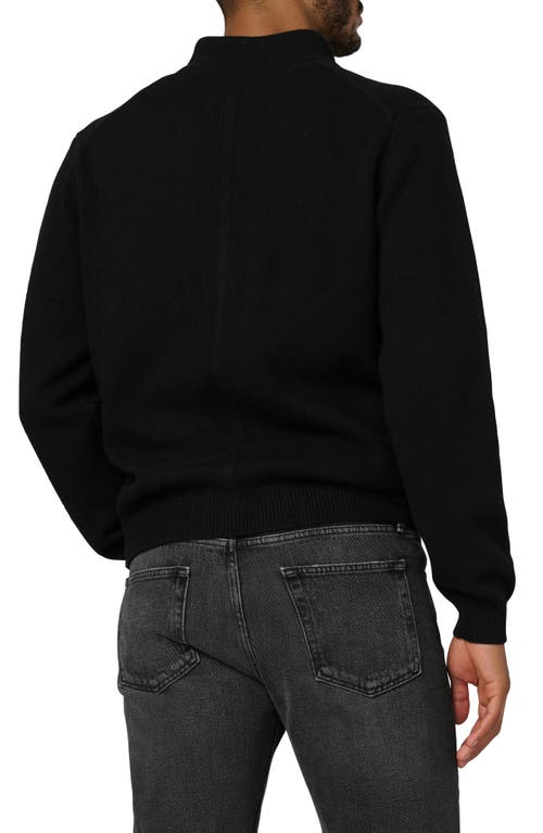Joe's Modern Wool Cardigan In Black