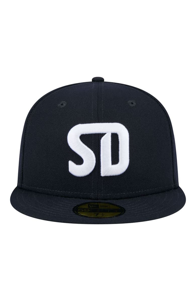 New Era Men's New Era Navy San Diego FC Kickoff 59FIFTY Fitted Hat, Alternate, color, Navy