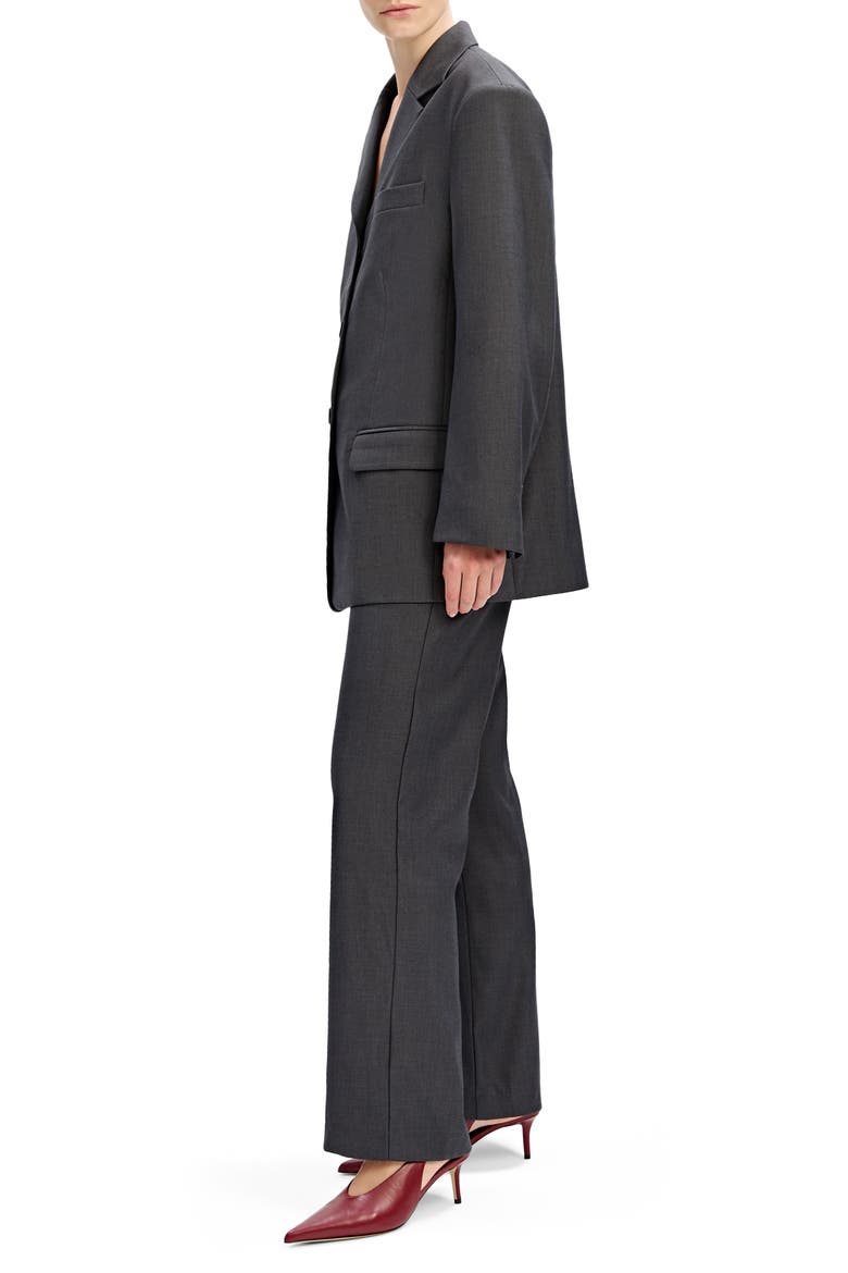 Maxine Suit Pants, Alternate, color, DARK CHARCOAL