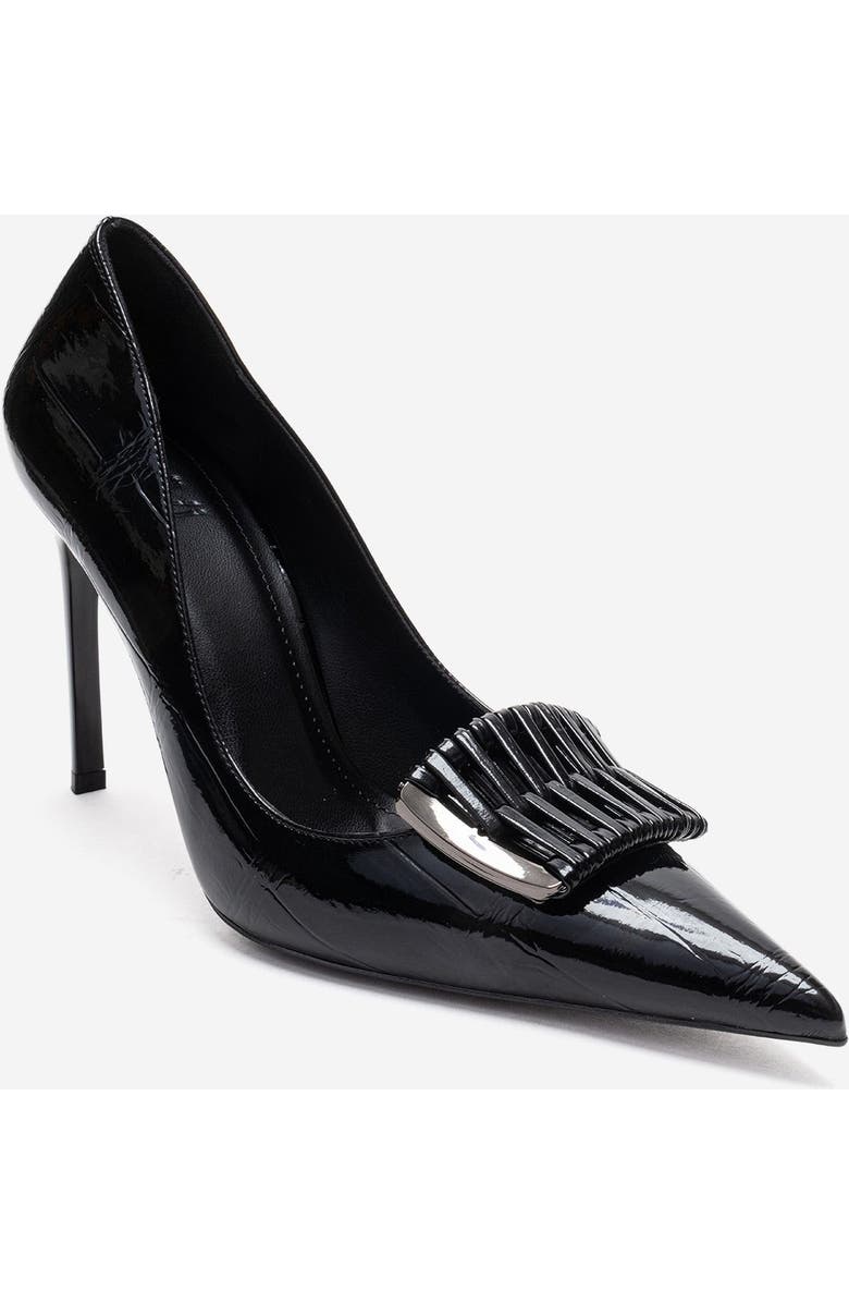 Prologue Shoes Guerni Stiletto Pump, Alternate, color, Black Print