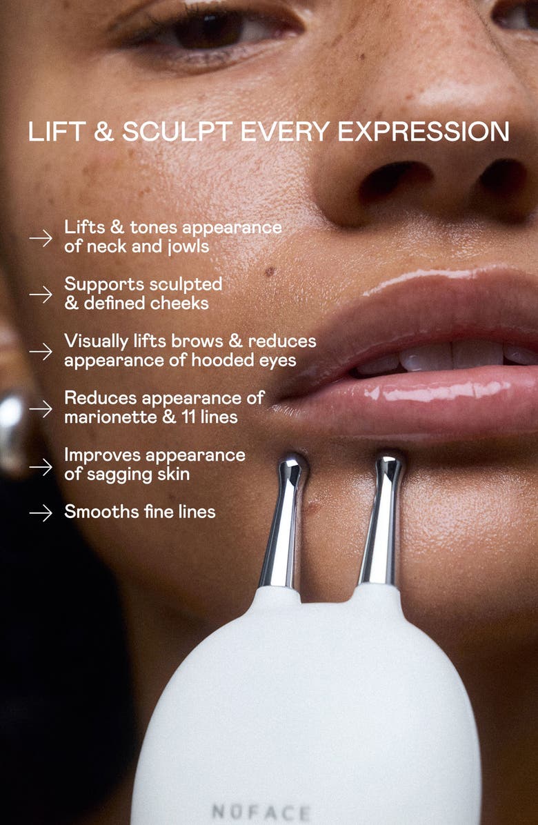 NuFACE<sup>®</sup> TRINITY+ Complete Microcurrent & Red Light Facial Toning Device Set, Alternate, color, 
