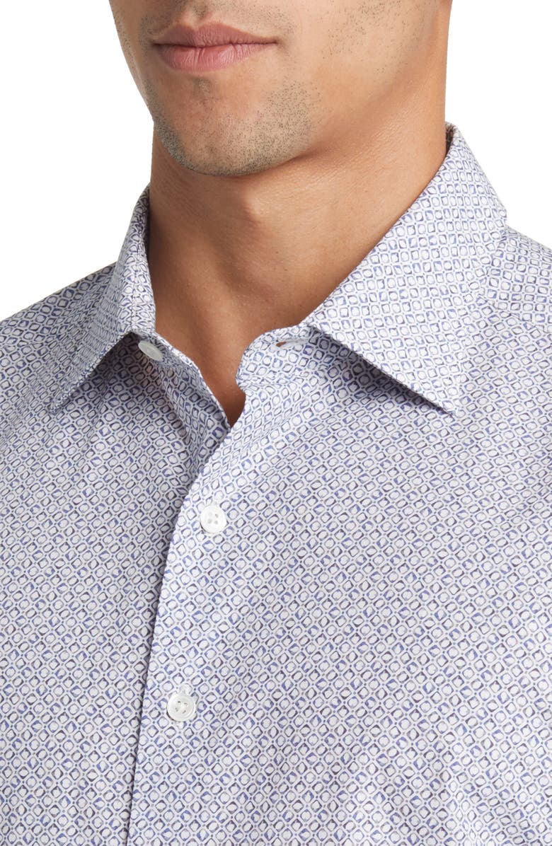 Rodd & Gunn Rowallan Button-Up Shirt, Alternate, color, Snow