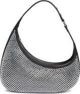 JW PEI Harlee Crystal Faux Leather Shoulder Bag