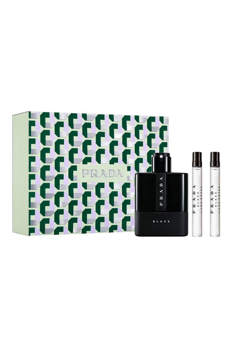 Luna Rossa Black Eau de Parfum Three-Piece Set, Main, color, NO COLOR
