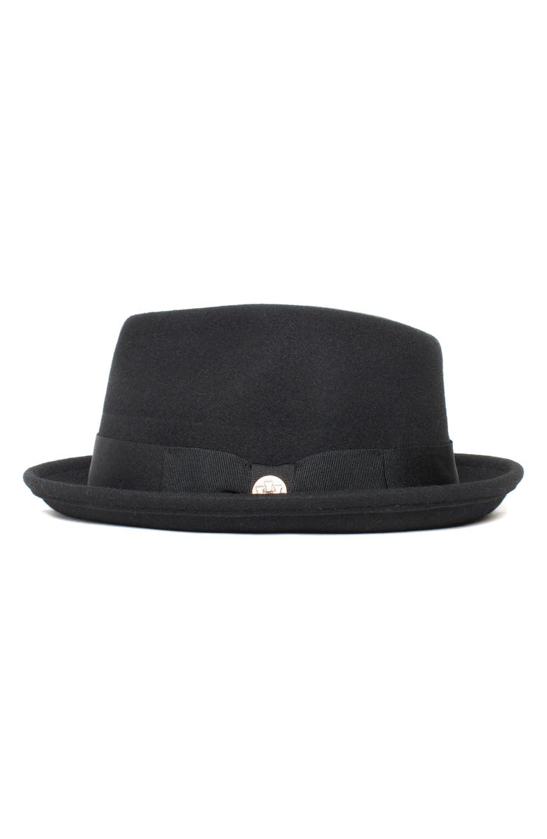 Goorin Bros. Charlestowne Wool Pork Pie Hat, Alternate, color,