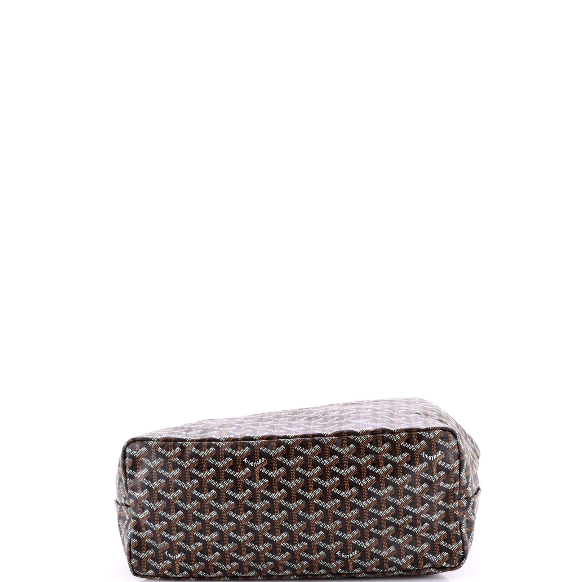 Pre-Owned Goyard Saint Louis Tote Coated Canvas PM, Alternate, color, Brown