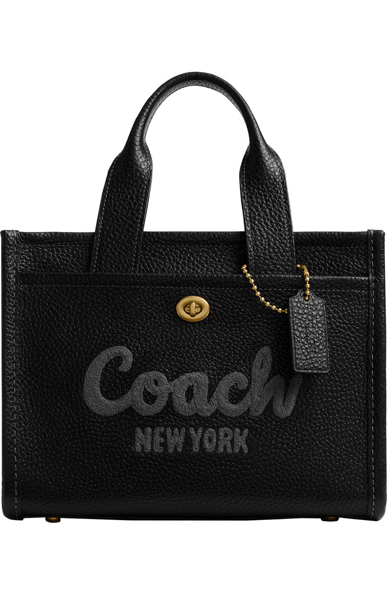COACH Bubble 26 Leather Cargo Tote, Main, color,