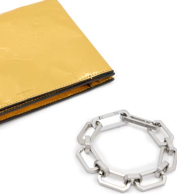 Yua Leather Clutch