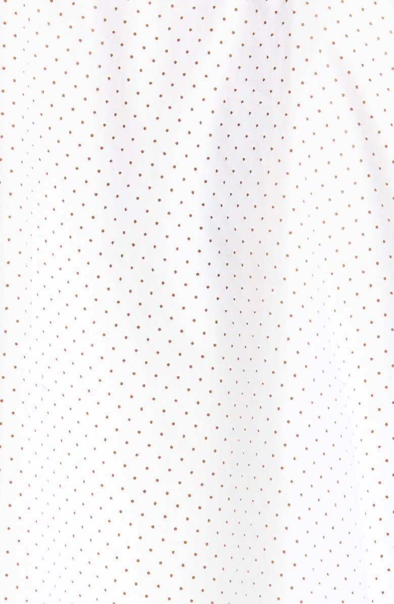 RED Valentino Ruffle Hem Cotton Top, Alternate, color,