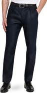 W.R.K Slim Fit Pleated Linen Blend Pants