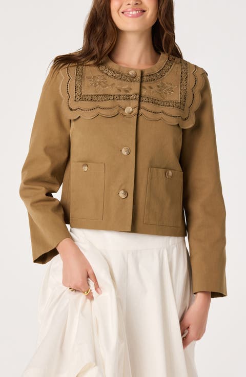 Cleo Cotton Canvas Jacket