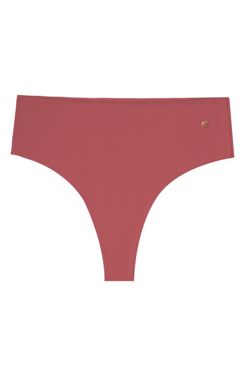 Evelyn & Bobbie 3-pack High Waist Thongs In Pink