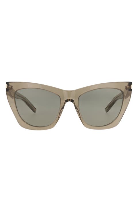 55mm Cat Eye Sunglasses
