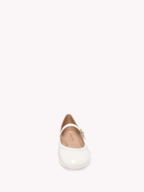 Shop Gianvito Rossi Carla Ballerina In White