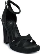 DKNY Linda Ankle Strap Platform Sandal