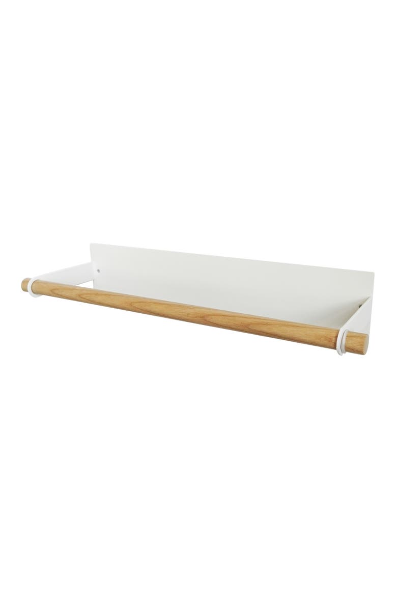 Magnetic Kitchen Towel Hanger, Main, color, WHITE