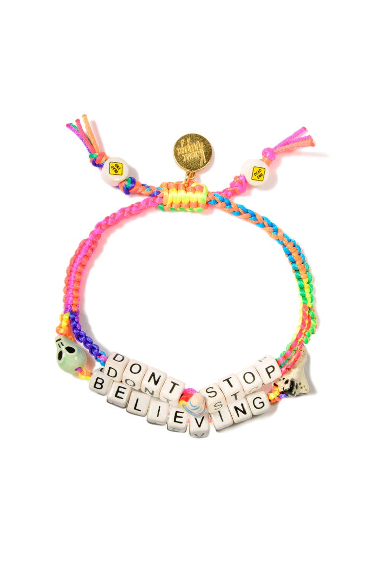 Don't Stop Believing Bracelet, Main, color, Rainbow