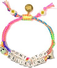 Venessa Arizaga Don't Stop Believing Bracelet