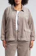 Eileen Fisher Classic Collar Corduroy Jacket
