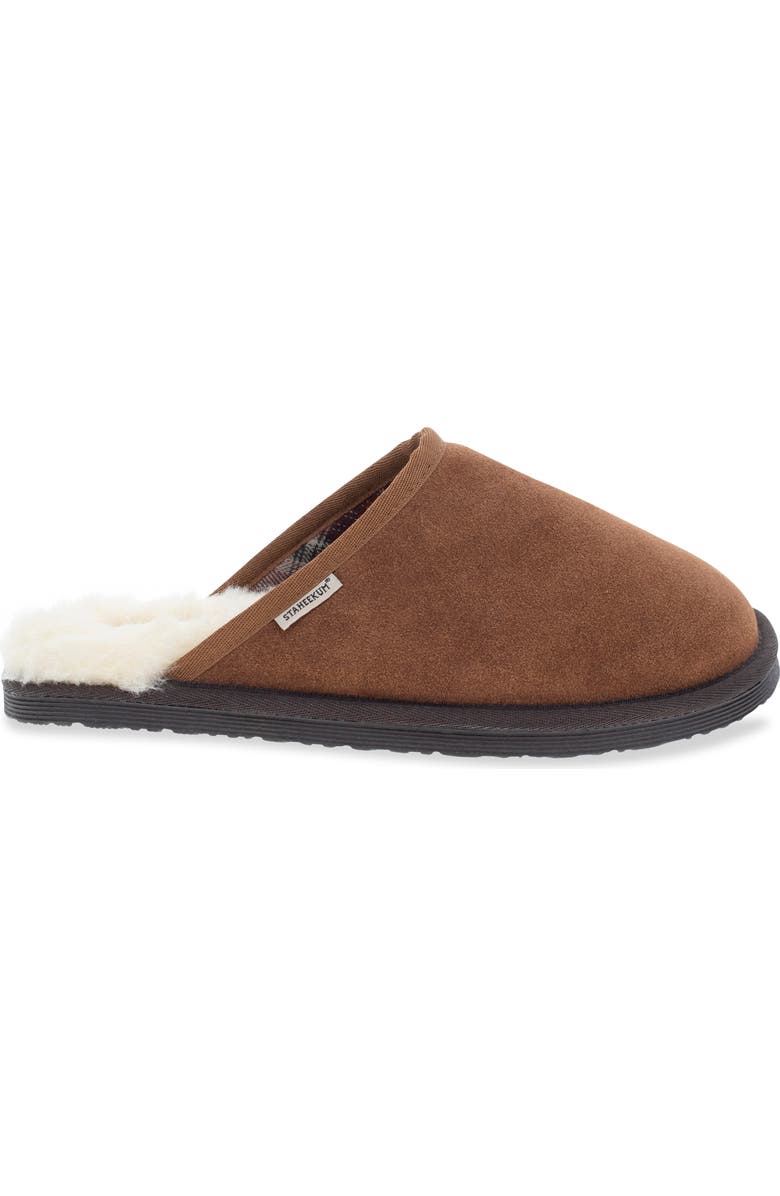 Staheekum Alpine Faux Fur Lined Slipper, Alternate, color, Wheat