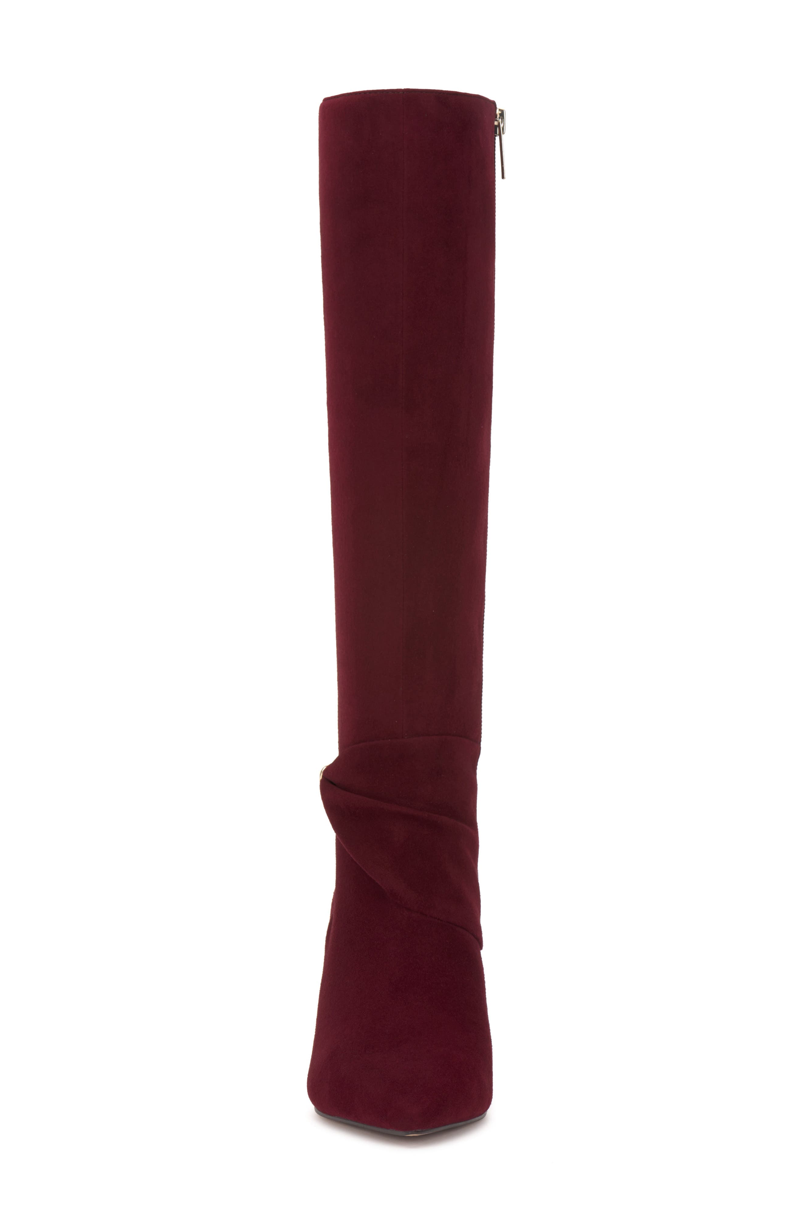 Meezo Knee High Boot, Alternate, color, POMEGRANATE