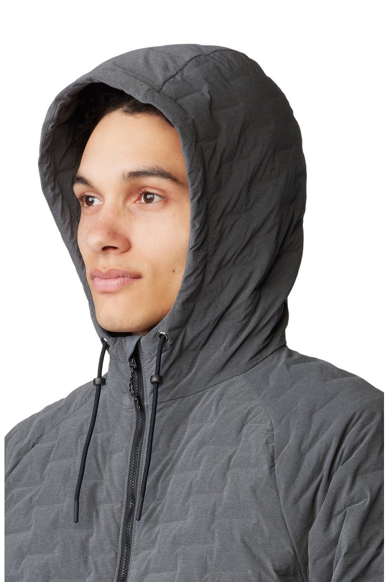 Stretchdown™ 700 Fill Power Down Light Hooded Jacket, Alternate, color, VOLCANIC HEATHER