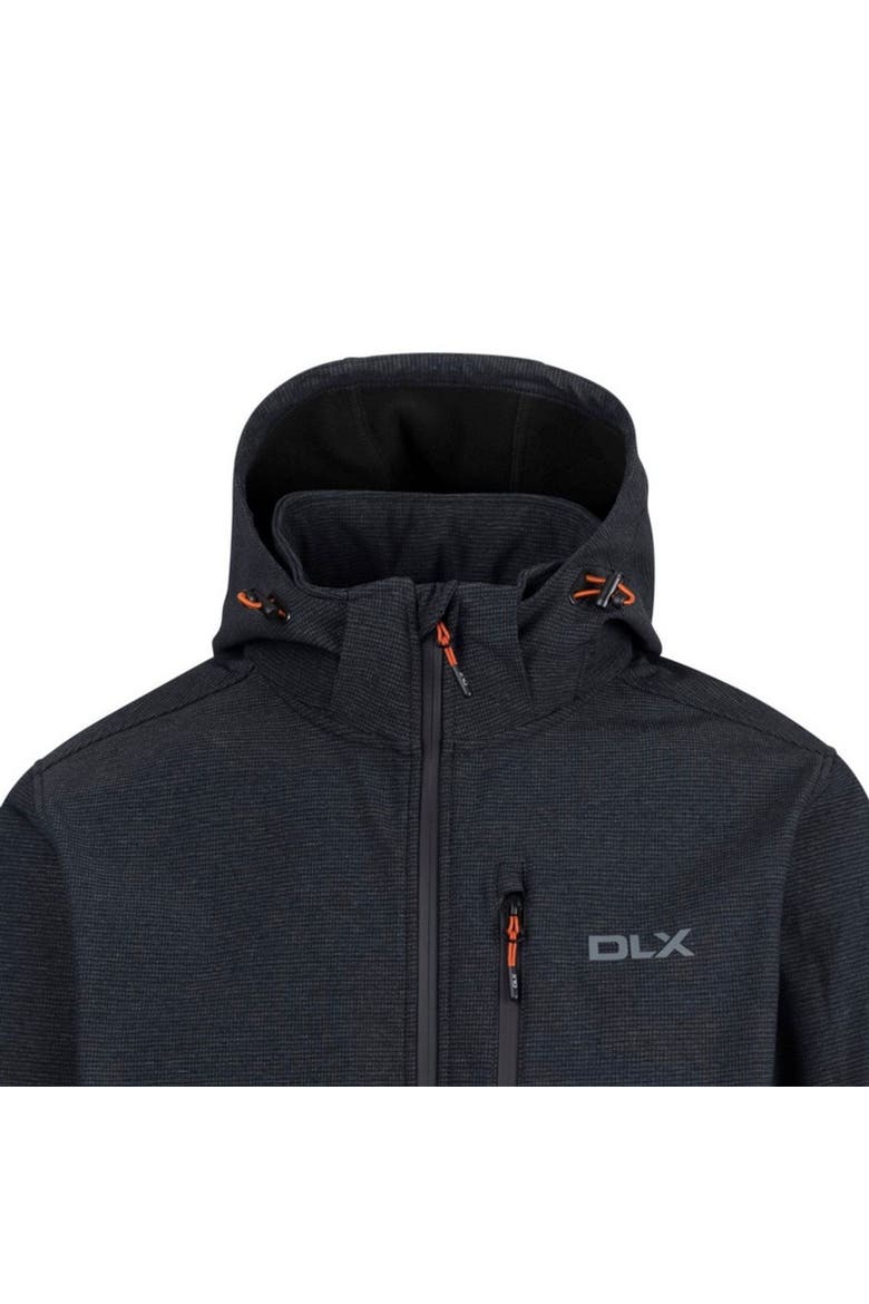 Justin Dlx Marl Soft Shell Jacket, Alternate, color, Black Marl