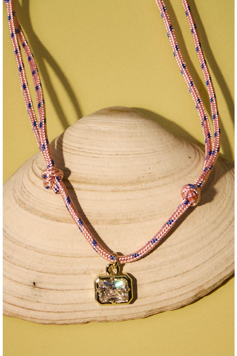 Playa Paracord Pendant Necklace, Alternate, color, GOLD