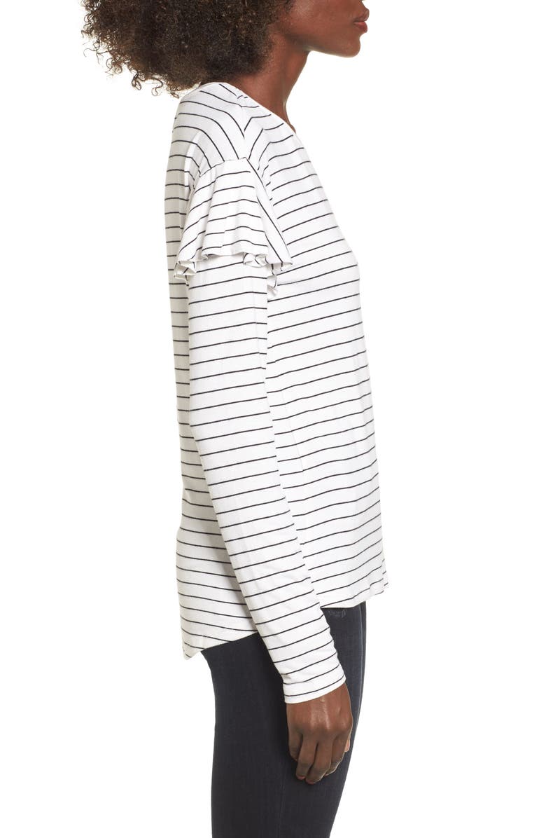 BP. Ruffle Shoulder Tee, Alternate, color, 