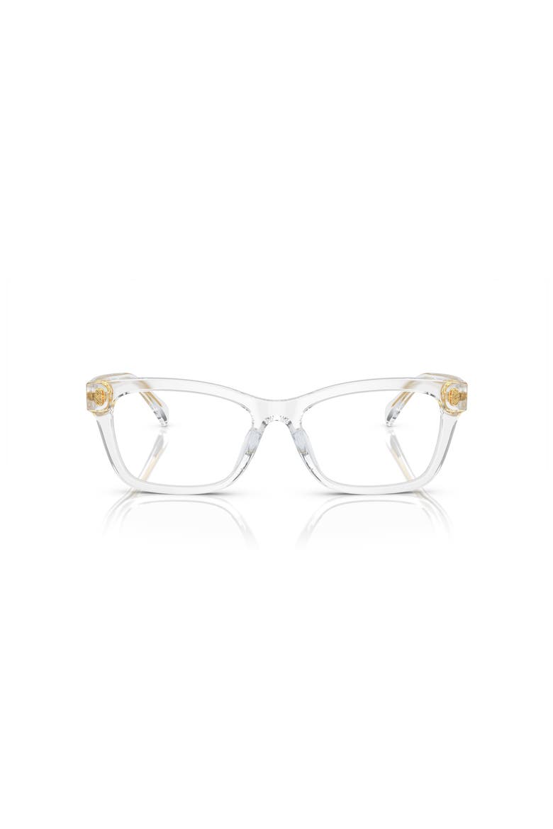 52mm Rectangle optical glasses, Alternate, color, Transparent