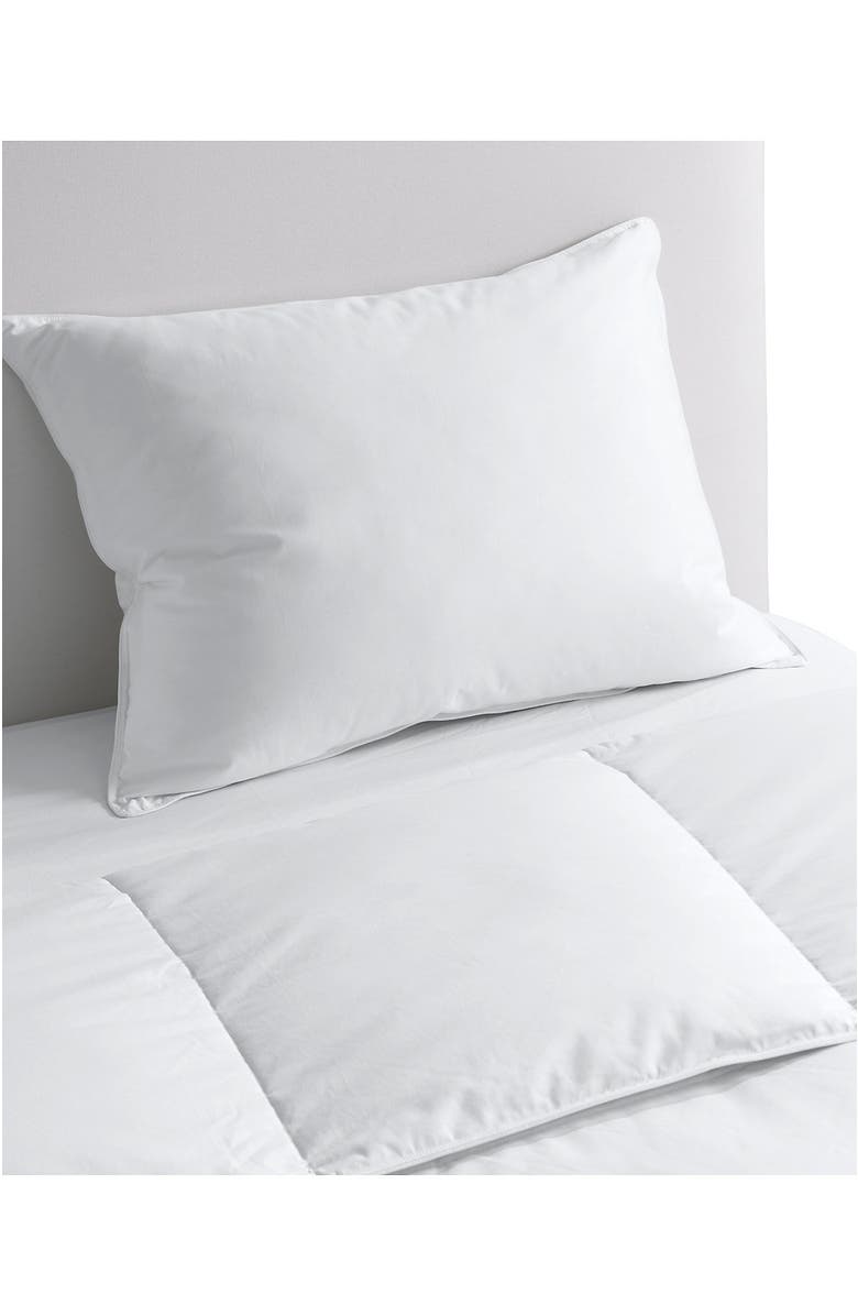 Lands' End Elite Pureloft Firm Bed Pillow, Main, color, White