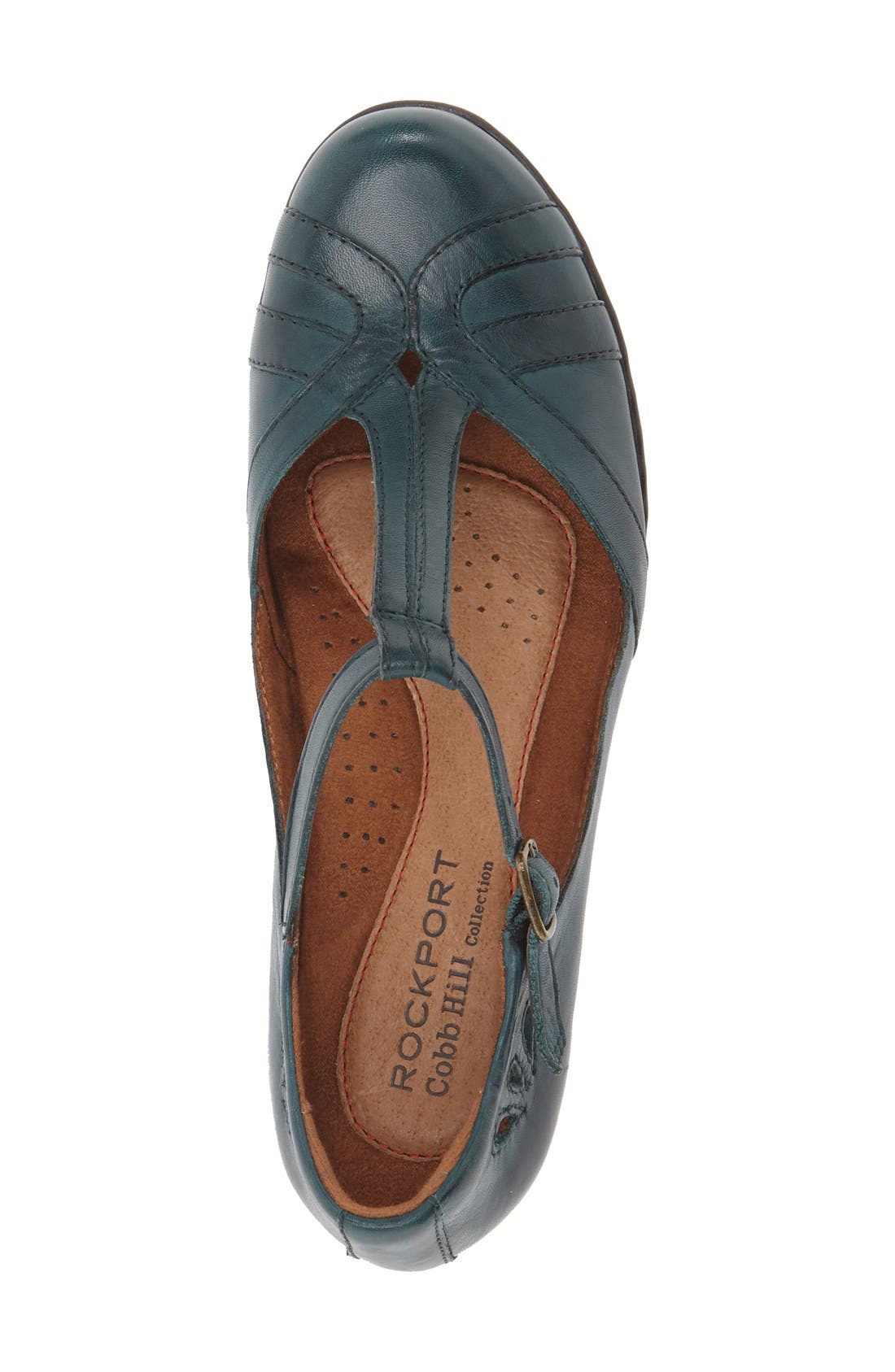 'Angelina' Pump, Alternate, color, BLUE/ TEAL LEATHER