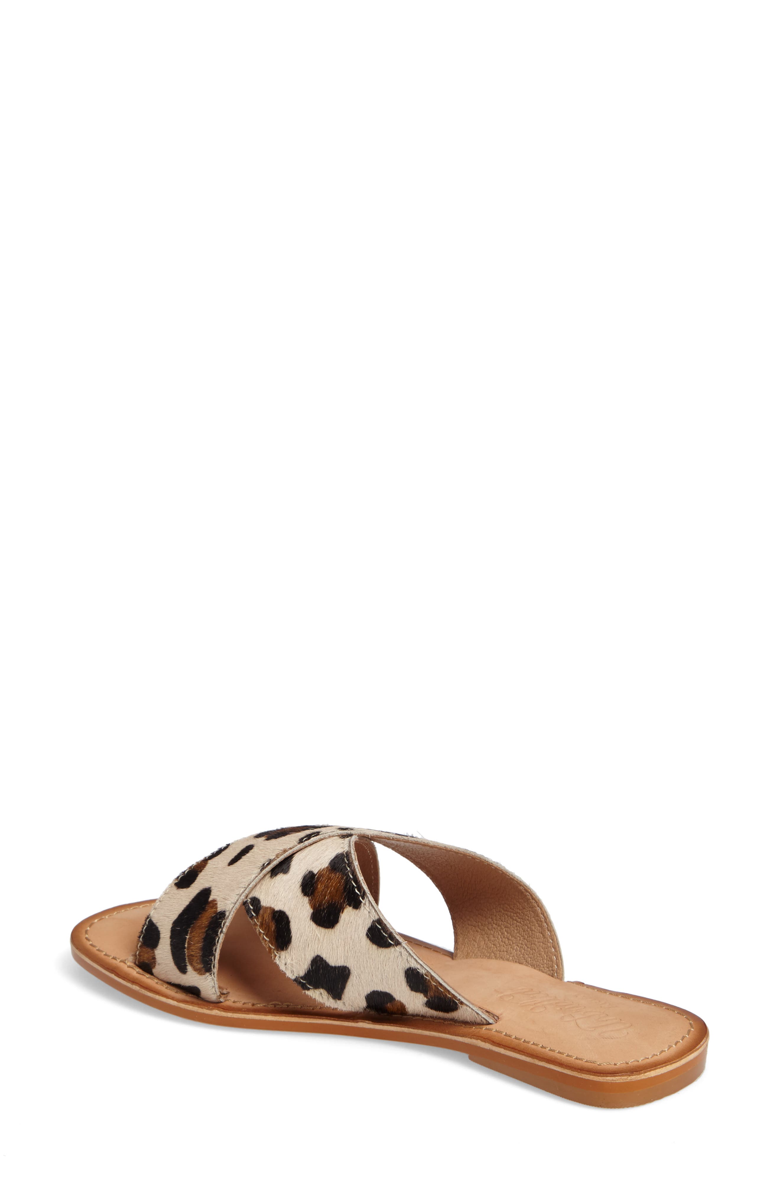 Unbridled Ava Genuine Calf Hair Sandal, Alternate, color, CHEETAH PRINT HAIR