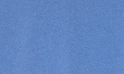 Melrose And Market Washed Cotton Crewneck T-shirt In Blue Beyond