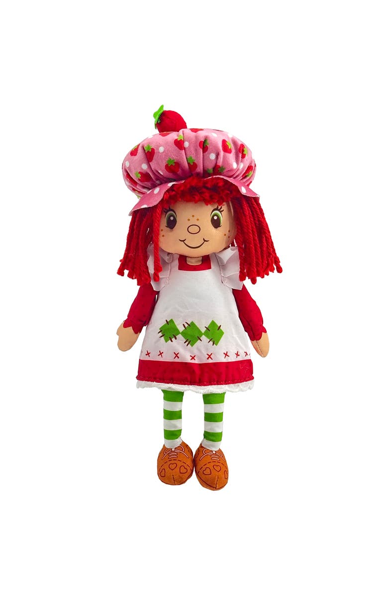 Strawberry Shortcake Pop n Flip 9 Inch Strawberry Shortcake Plush Doll, Main, color, Red