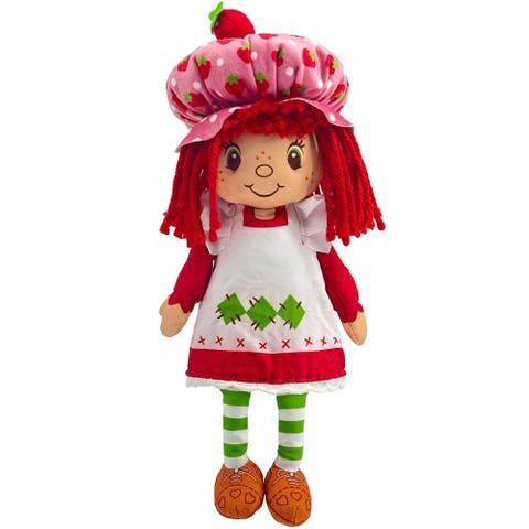 Pop n Flip 9 Inch Strawberry Shortcake Plush Doll