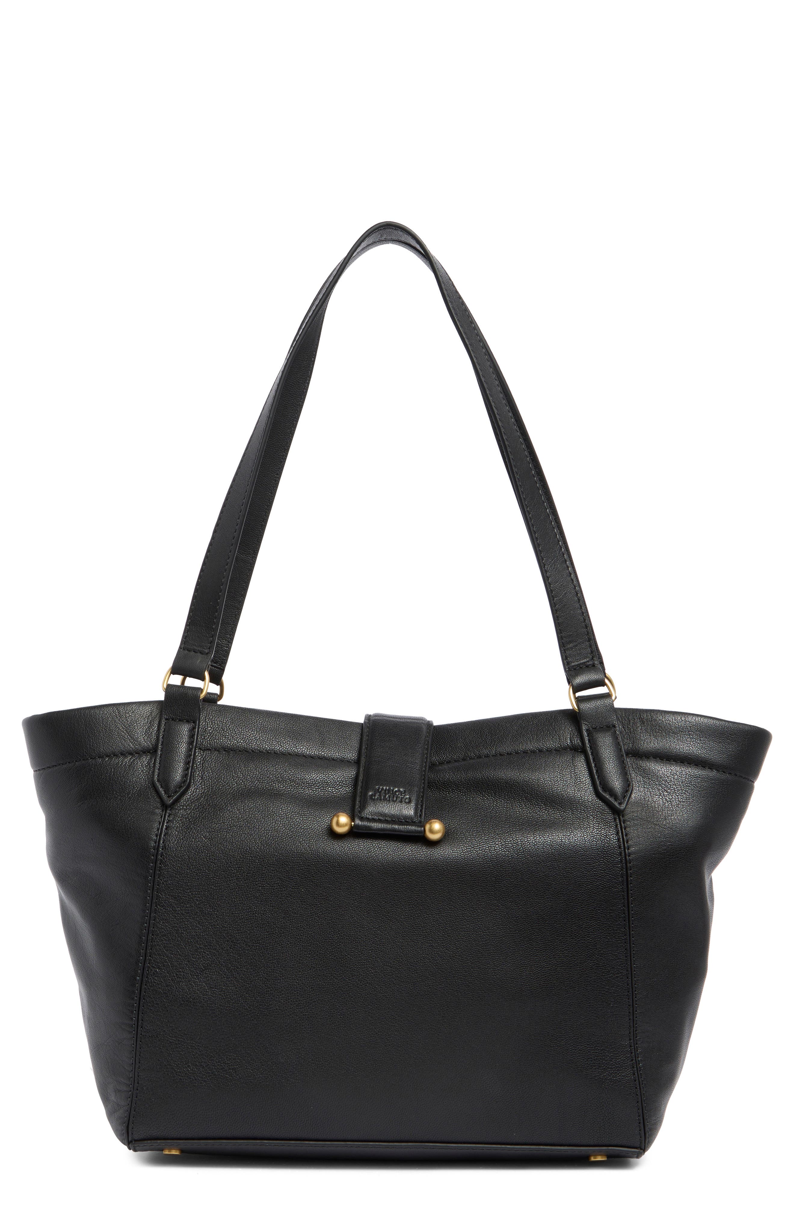 Vince Camuto Selah Leather Tote Bag, Main, color, 
