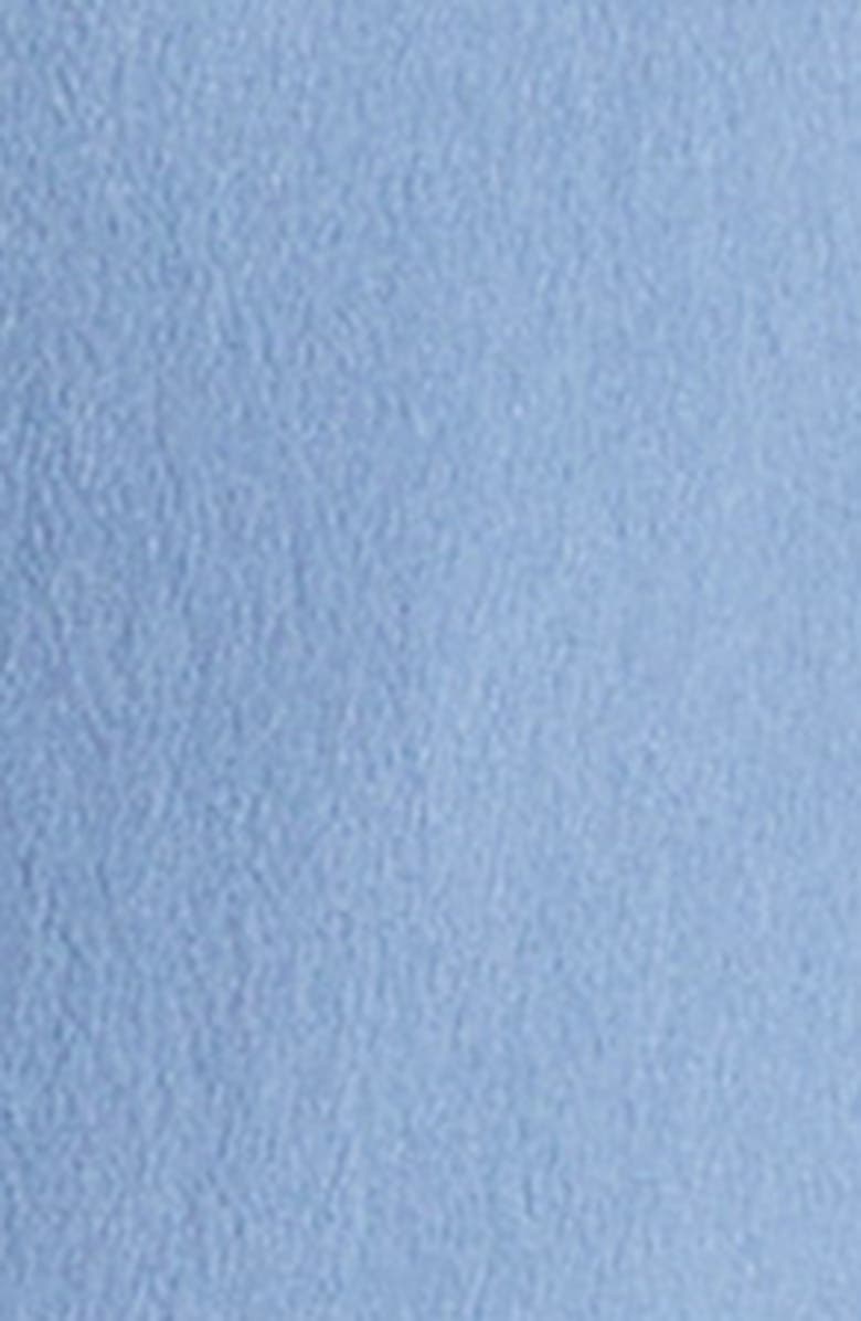 Michael Kors Collection Hansen Silk Crêpe de Chine Shirt, Alternate, color, Steel