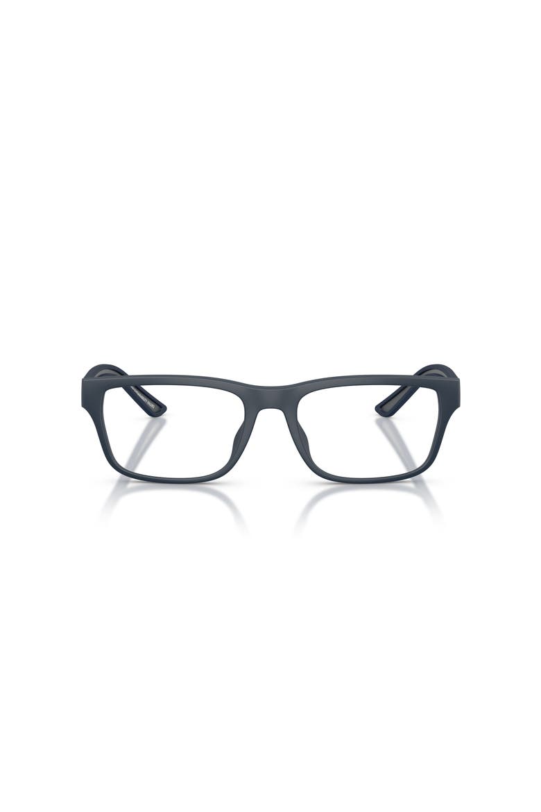 54mm Rectangle optical glasses, Alternate, color, Blue