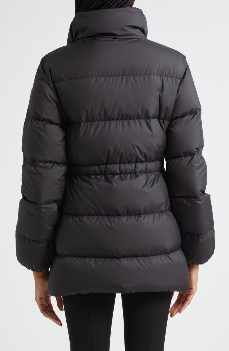 Moncler Brossette Down Jacket, Alternate, color, Black
