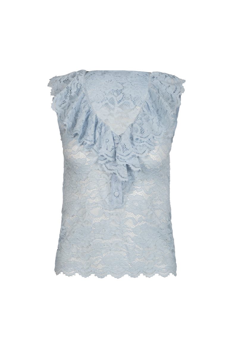 Saige Lace Top, Alternate, color, Blue