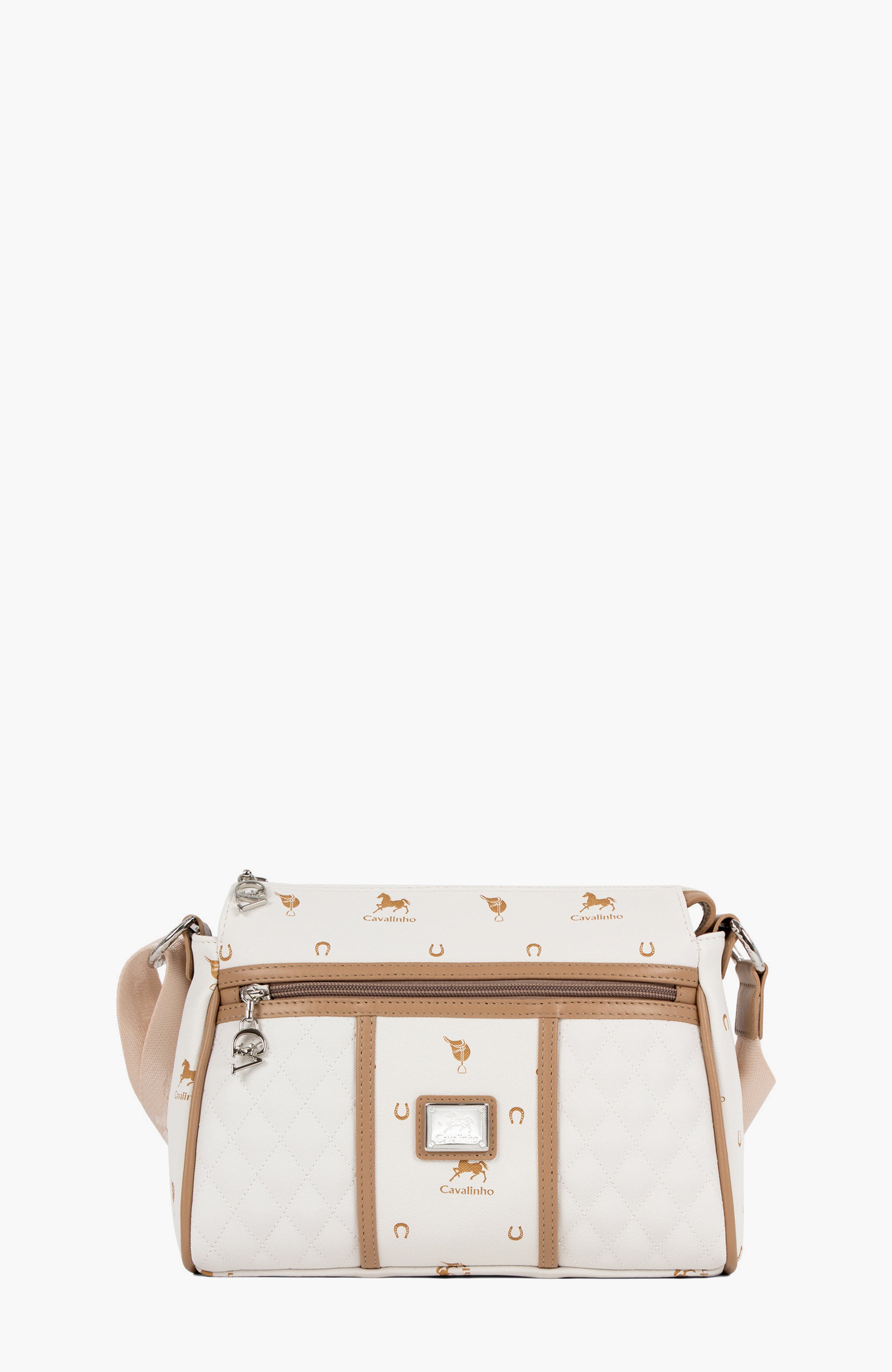 Di Cavallo 373 Crossbody Bag, Main, color, White