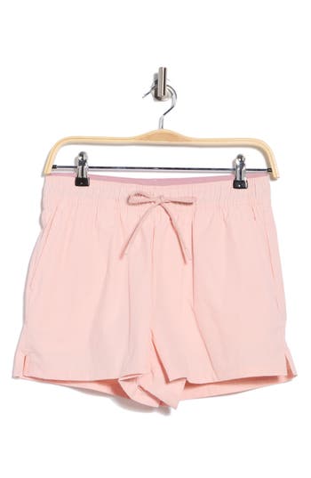 Yogalicious Halo Woven Pace Perfection Shorts In Pink