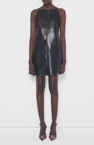 AS by DF Faith Recycled Leather Dress
