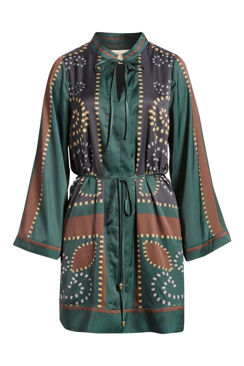 Timber Long Sleeve Dress, Alternate, color, GREEN MULTI